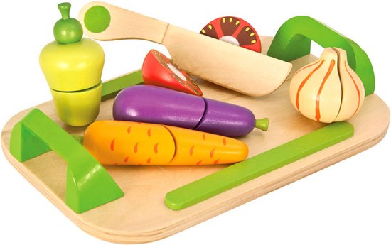 EH Chopping Board Vegetables – Snijplank en Speelgroenten Set