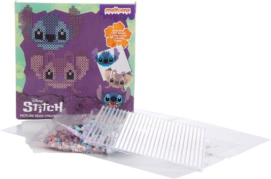 Disney Stitch – Strijkkralen Picture Bead Creations – Meltums – Creatief Knutselpakket 5+