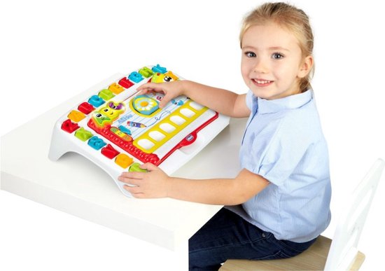 Chicco Leren & Lezen Schoolbankje – Alfabet Schrijfbord & Educatief Speelgoed (3+ jaar)