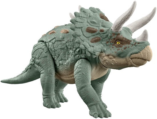 Mattel Jurassic World Triceratops Mega Actie HTK79