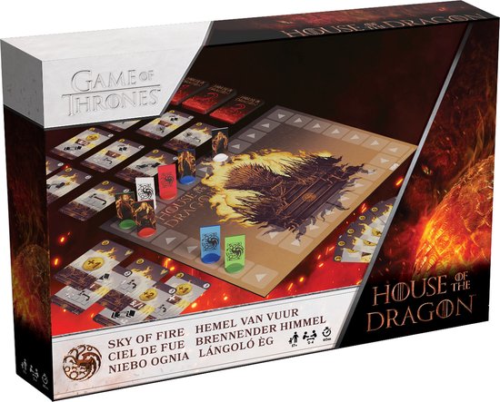 House of Dragon: Sky of Fire – Bordspel – Deckbuilding Strategie – Game of Thrones Prequel