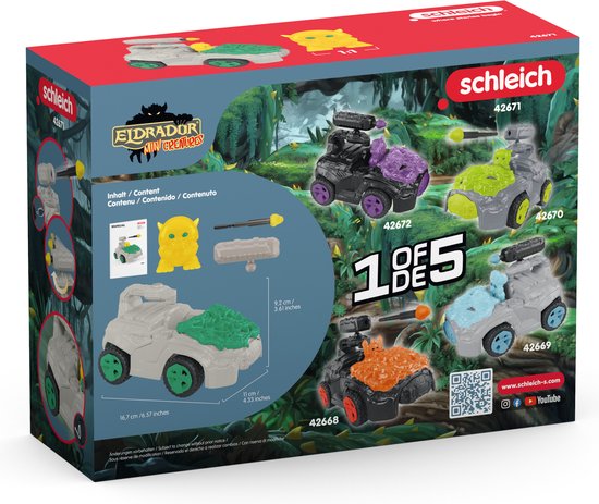 Schleich Eldrador Creatures – Jungle Crashmobiel met Mini Creature