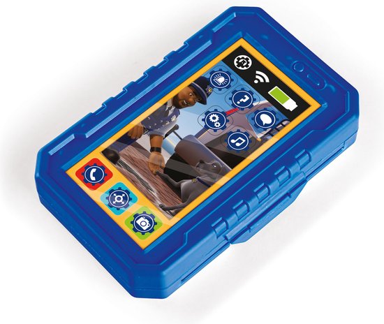 Brandweerman Sam Politie Headset & Smartphone – Rollenspeelset