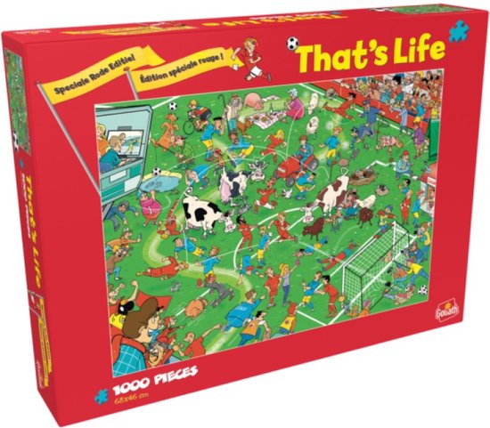 That’s Life Limited Edition Belgium Football 2021 – 1000 Stukjes (68 x 46 cm)