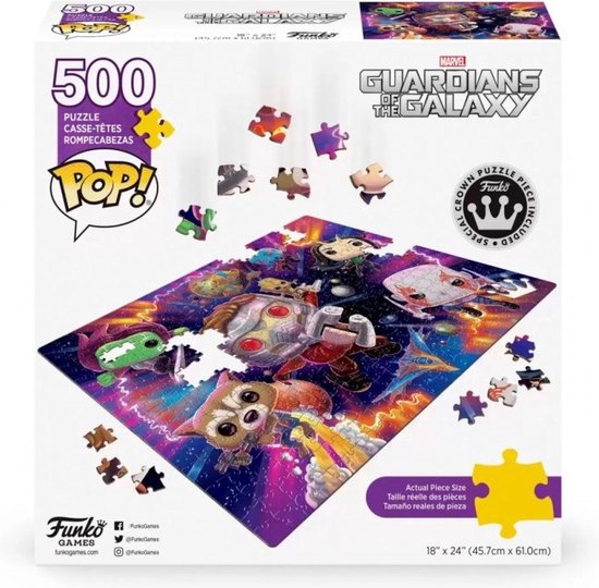 Pop Puzzels: Marvel Guardians of the Galaxy - Funko Pop - 500 stuks