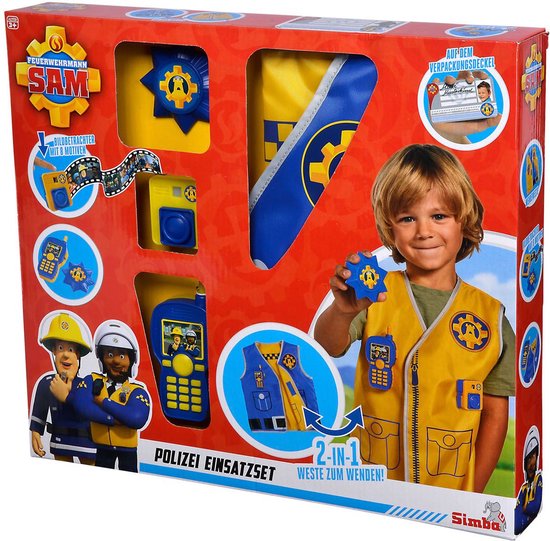 Brandweerman Sam Politieset.