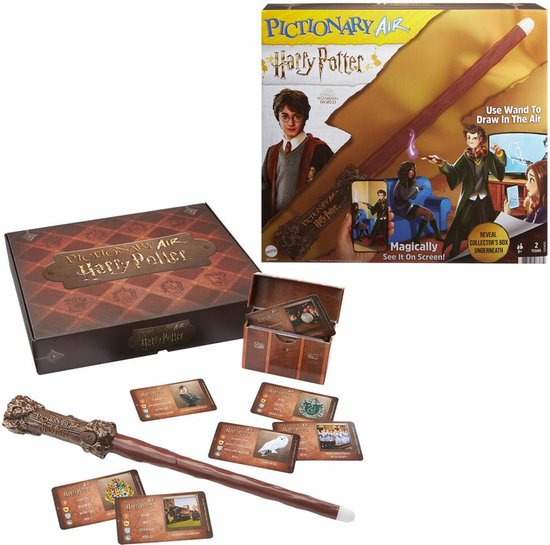 Mattel Games Pictionary Air Harry Potter – Bordspel Tekenspel – NL