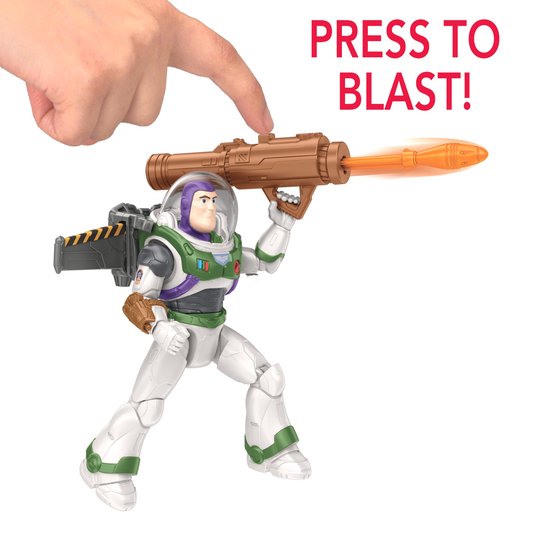 Pixar Lightyear Alpha Buzz – Actiefiguur met Bewegingen 12 cm