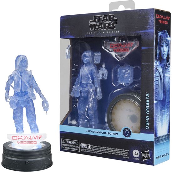 Hasbro Star Wars Black Series Holocomm Collection Action Figure Osha Aniseya 15 cm Action Figuur