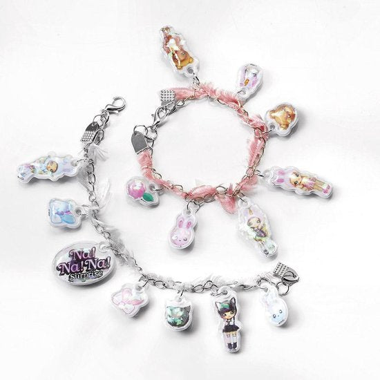 Totum NaNaNa Surprise Knutselset – Trendy Bedelarmbandjes Maken (25-delig)