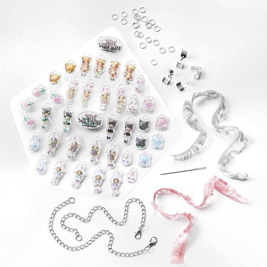 Totum NaNaNa Surprise Knutselset – Trendy Bedelarmbandjes Maken (25-delig)