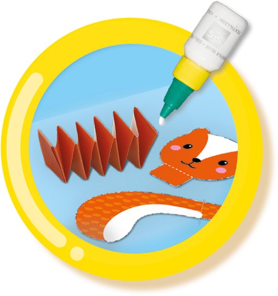 SES Knutselen met Papierstroken – Creatief Knutselpakket voor Kinderen