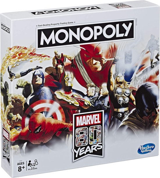 Monopoly Marvel 80 jaar Comics – Bordspel – Franse editie