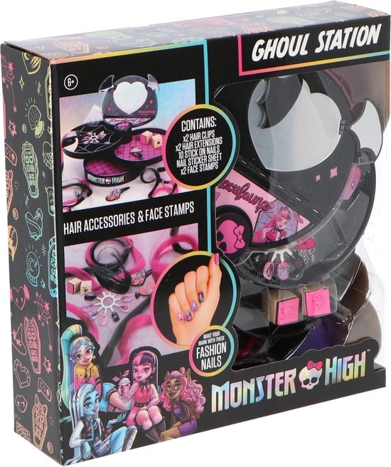 Monster High Ghoul Station – Haaraccessoires en Stempels