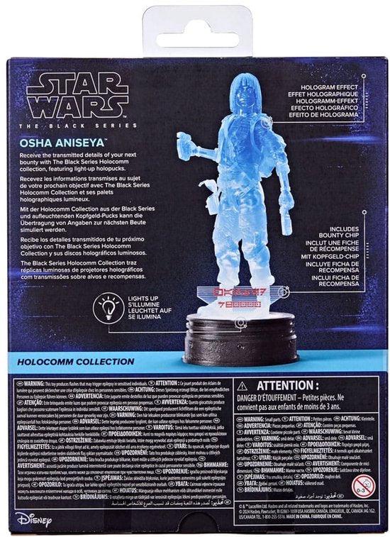 Hasbro Star Wars Black Series Holocomm Collection Action Figure Osha Aniseya 15 cm Action Figuur