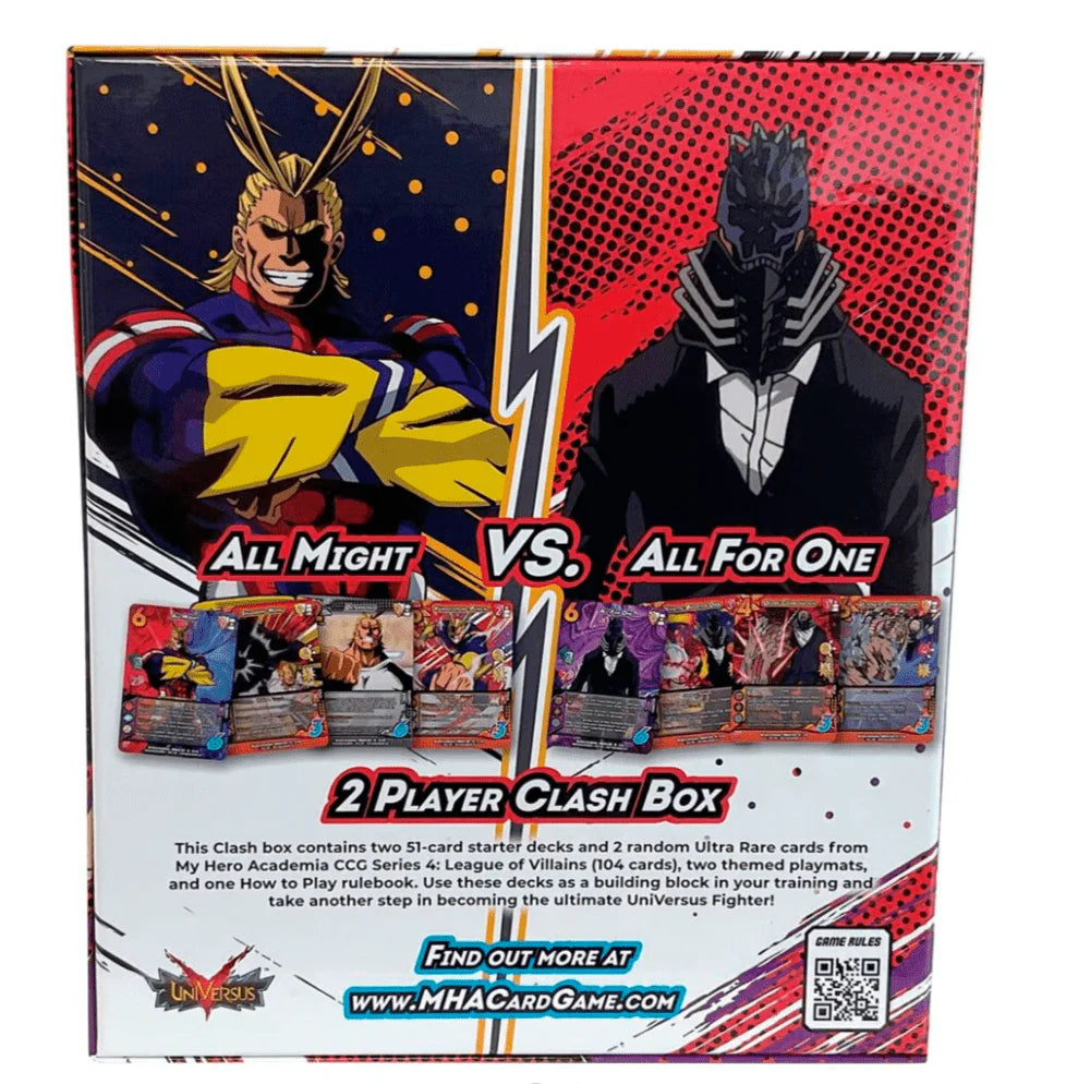 Jasco My Hero Academia CCG 2-Player Clash Deck-All Might vs. All for One