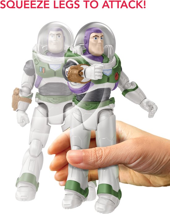 Pixar Lightyear Alpha Buzz – Actiefiguur met Bewegingen 12 cm